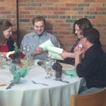 Honors students recieve scrolls